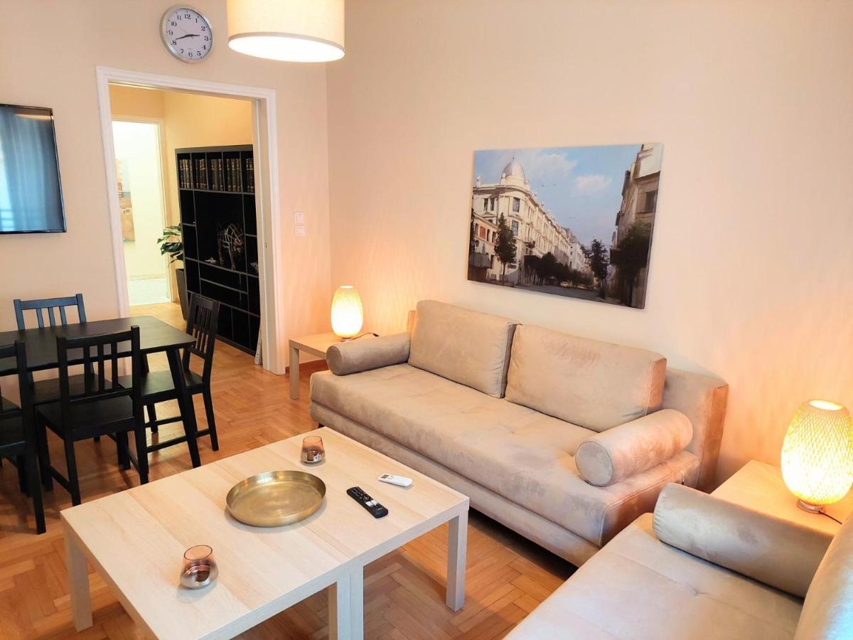 Grand Apartment In Parliament Square 雅典 外观 照片