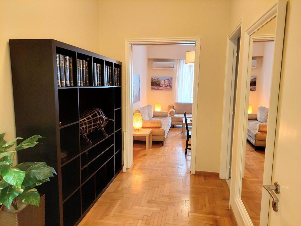 Grand Apartment In Parliament Square 雅典 外观 照片