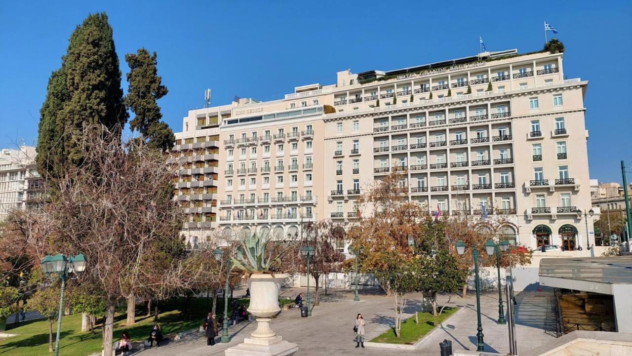 Grand Apartment In Parliament Square 雅典 外观 照片
